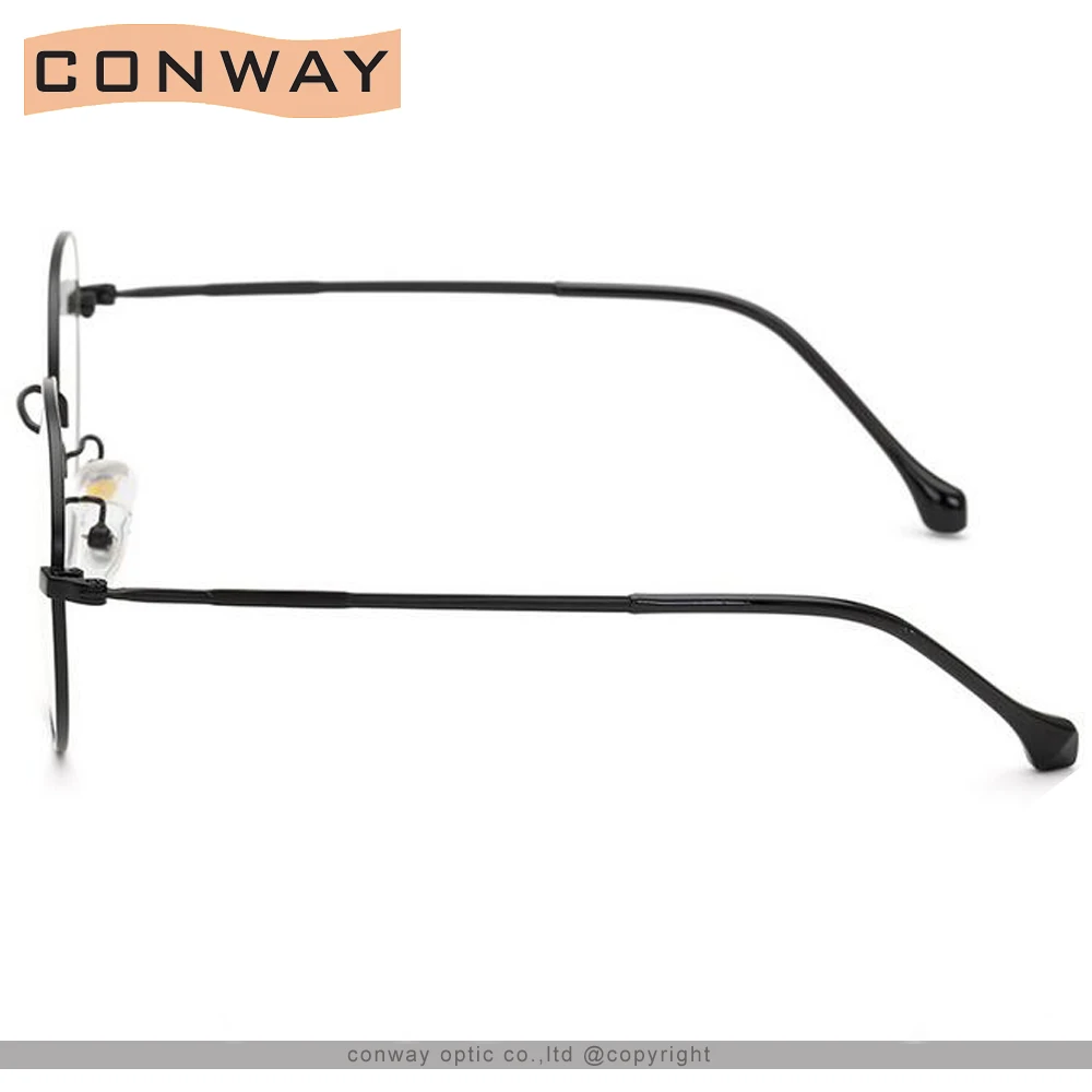 Comway модные многоугольные очки по рецепту оптические линзы Круглая Плоская