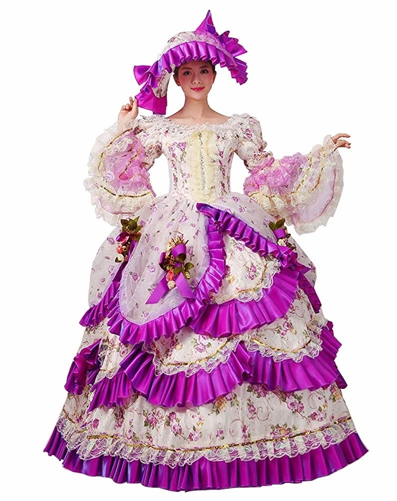 

Victorian ball gown Court Show Serve Britain Stage Clothing European Performance Serve Photography Portrait Clothing Woman