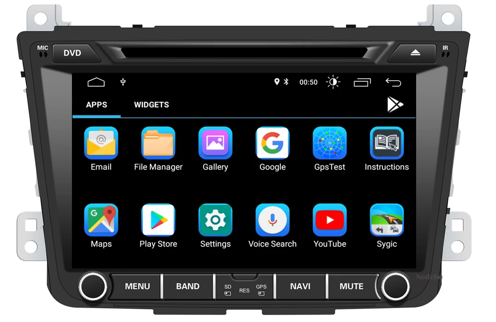 " Автомобильная Мультимедийная gps навигационная система для hyundai Creta IX25 2din Android 9,0 TDA7851 Стерео DVD Радио Видео плеер wifi