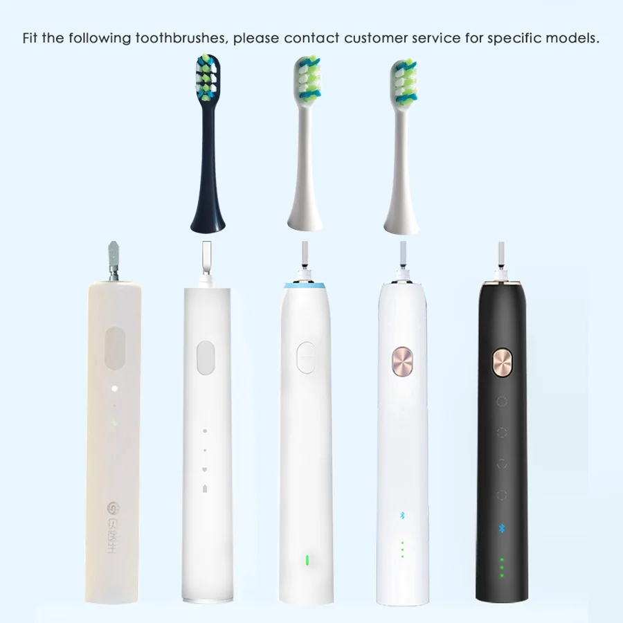 Сменные головки для зубных щеток xiaomi Soocas X3 электрической зубной щетки 5|Насадки