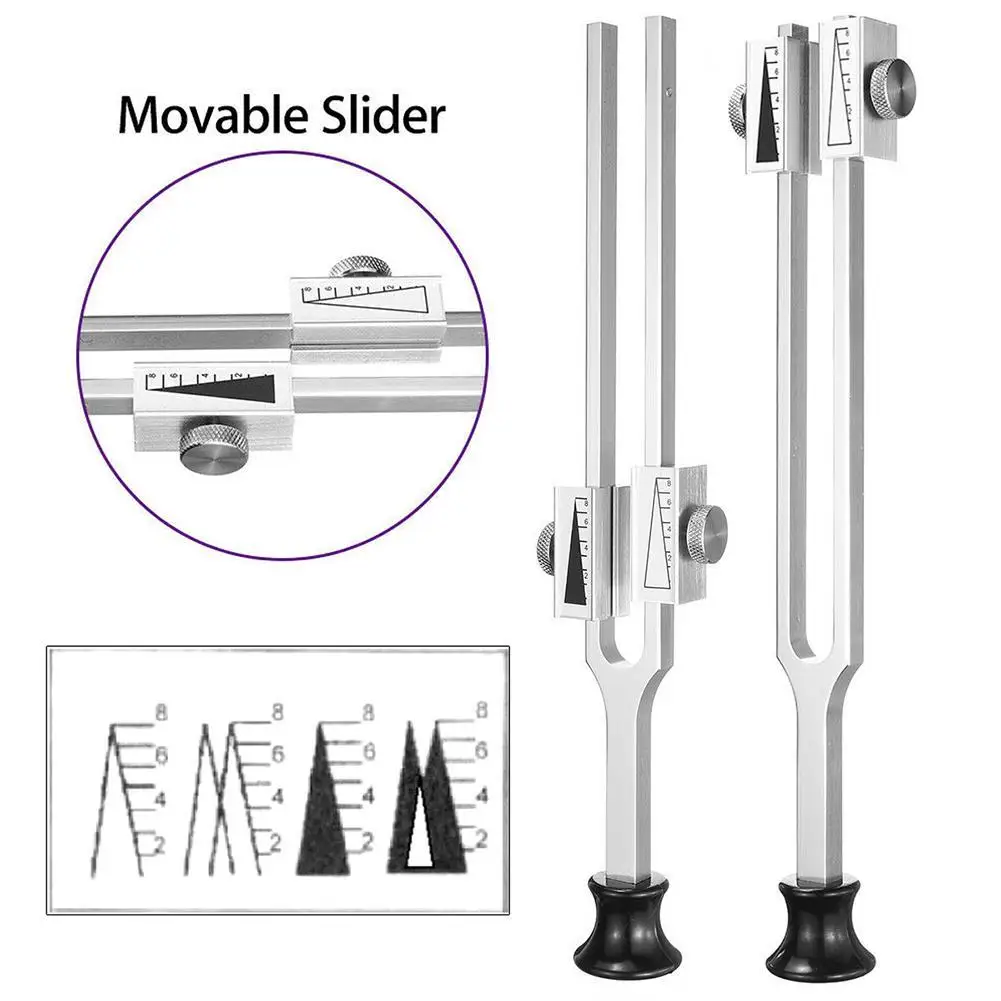 Tuning-Fork-Aluminium-Alloy-C64Hz-C128Hz-Adjustable-Tuning-Fork