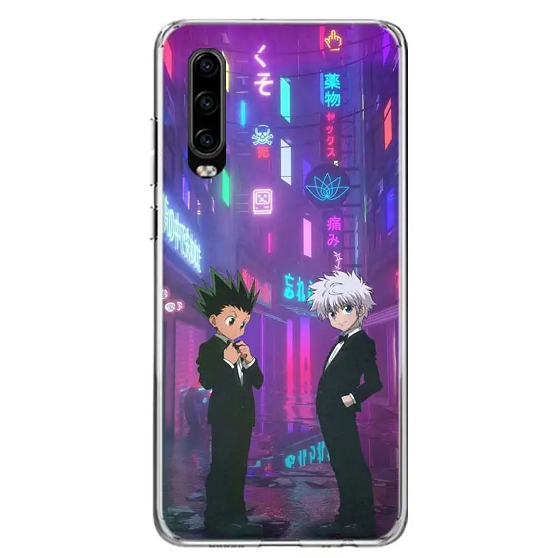 Anime Hunter x Hunters Cover Phone Case For Huawei P30 P20 P10 P40 P50 Pro Mate 20 40 30 10 Lite Popular Fundas Art Gift Coque