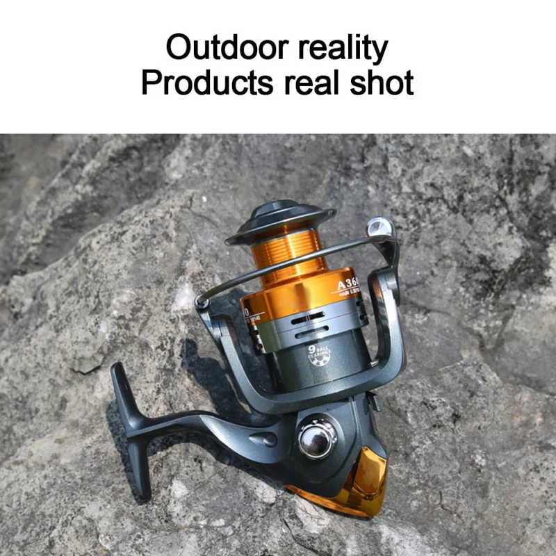 Aluminum Spinning Reel Lightweight Saltwater Fishing Reel Ultra Smooth Powerful Spool Reels ice fishing reel fishing vessel reel