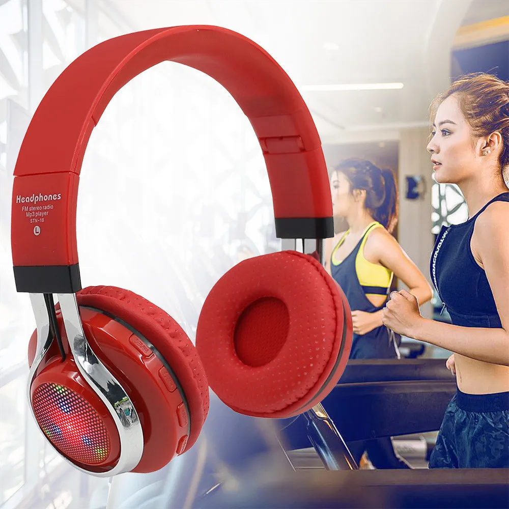 Mosunx Беспроводная гарнитура Bluetooth гарнитура HD стерео Беспроводная с микрофоном наушники с шумоподавлением наушники и радио
