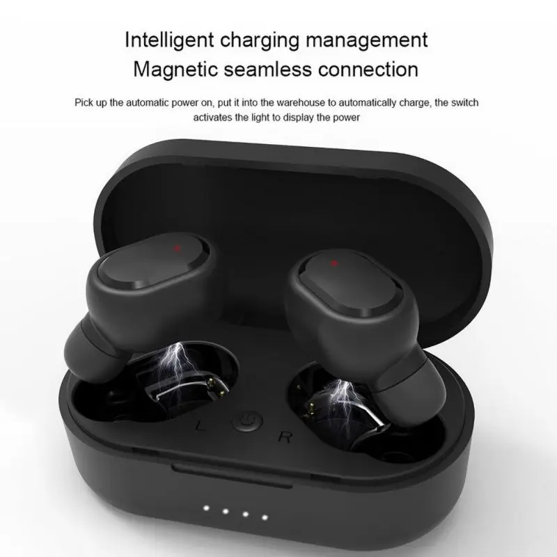TWS Bluetooth наушники IPX6 водонепроницаемые Bluetooth V5.0 наушники беспроводные наушники для Android IOS