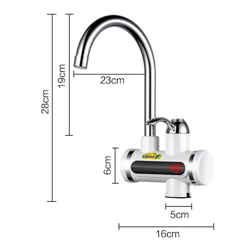 Электрический проточный водонагреватель мгновенный нагреватель воды кран кухонный мгновенный нагрев кран Мгновенный водонагреватель ЕС вилка