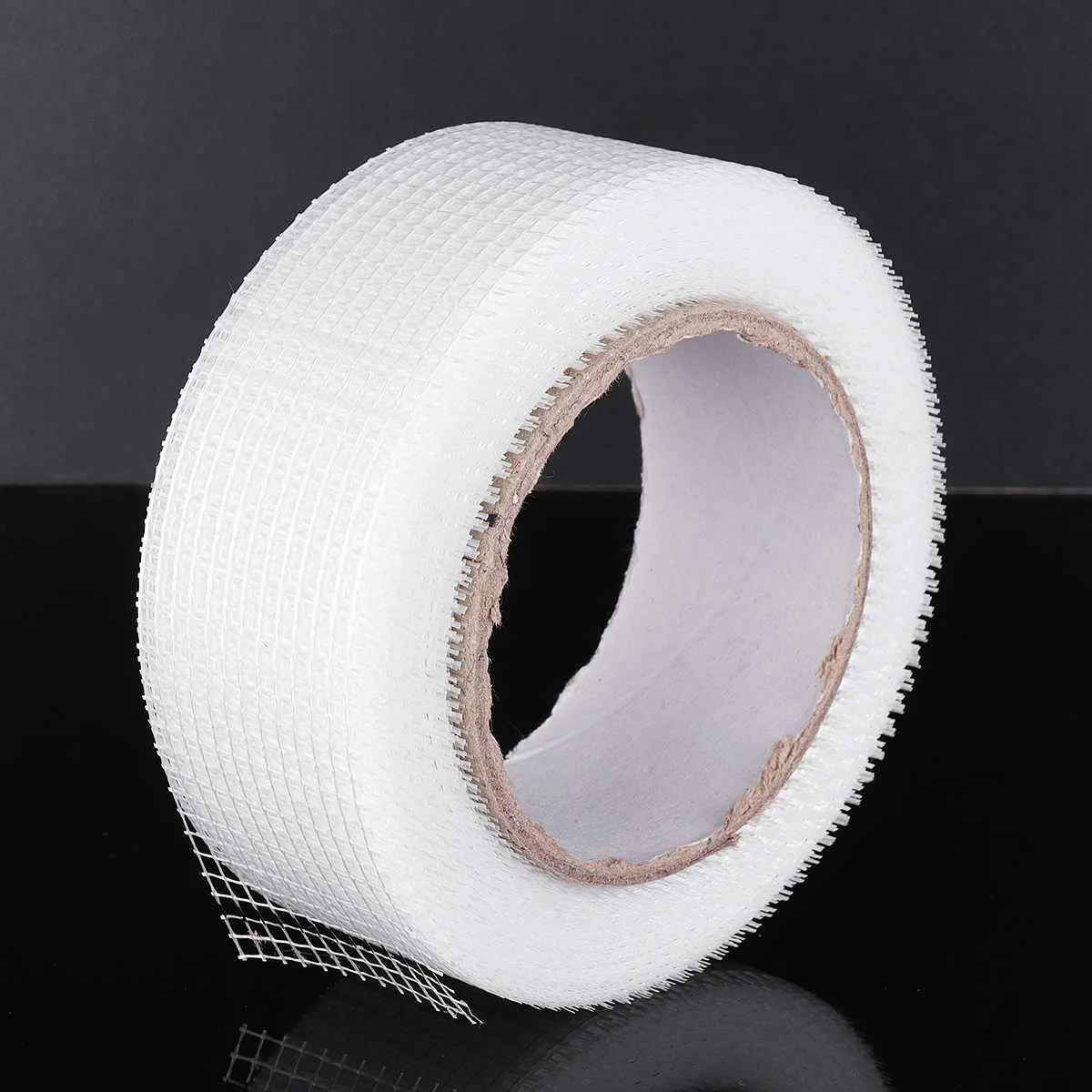 5 см x 30 М лента из стеклоткани E-glass Wide Fiber Plain Weave теплоизоляция устойчивость к высокой температуре сетка тканевая лента гипсокартон