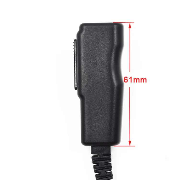 Длинный PTT воздуховод гарнитура для Kenwood TK3307 puxing PX777 PX888 baofeng UV5R UV82 BF777S BF666S радио