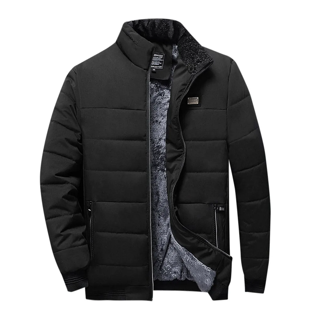 JAYCOSIN Мужская куртка, Chaqueta Hombre, Осень-зима, теплая, длинный рукав, толстая куртка, пальто, хлопок, мужская куртка, Casaco Masculino, 19AUG8