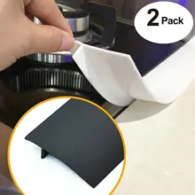 2Pcs Kitchen Silicone Stove Counter Gap Cover Easy Clean Heat-resistant Gap Filler Seals Spills Between Counter Tools 21 inch