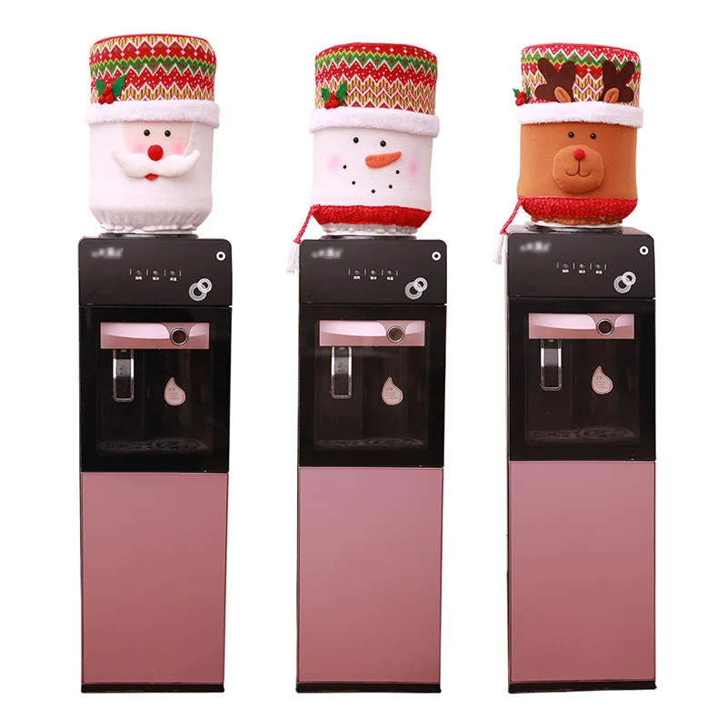 

New Elastic Water Dispenser Bucket Cover,Christmas Home Articles Dust-proof Water Dispenser Bucket Cover