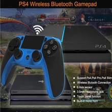Için PS4 konsolu Playstation 4 denetleyici Pro play station 2 Mando Manette Joystick aksesuarları Controle Inalambrico Juegos Pad