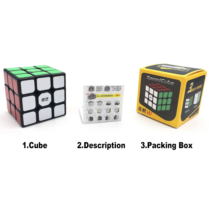 Qiyi 3x3x3 куб профессиональный 5,7 см скоростной куб для кубика-пазла Neo Cubo Magico стикер для детские образовательные игрушки