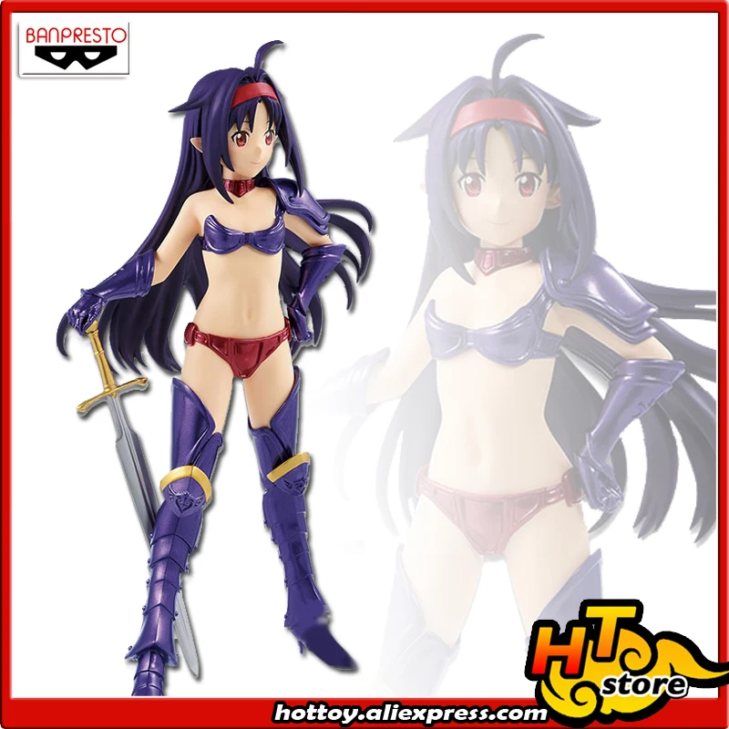 100% оригинальная Коллекционная Фигурка Banpresto EXQ-бикини Yuuki ARMOR ver. Из Sword Art Online Memory