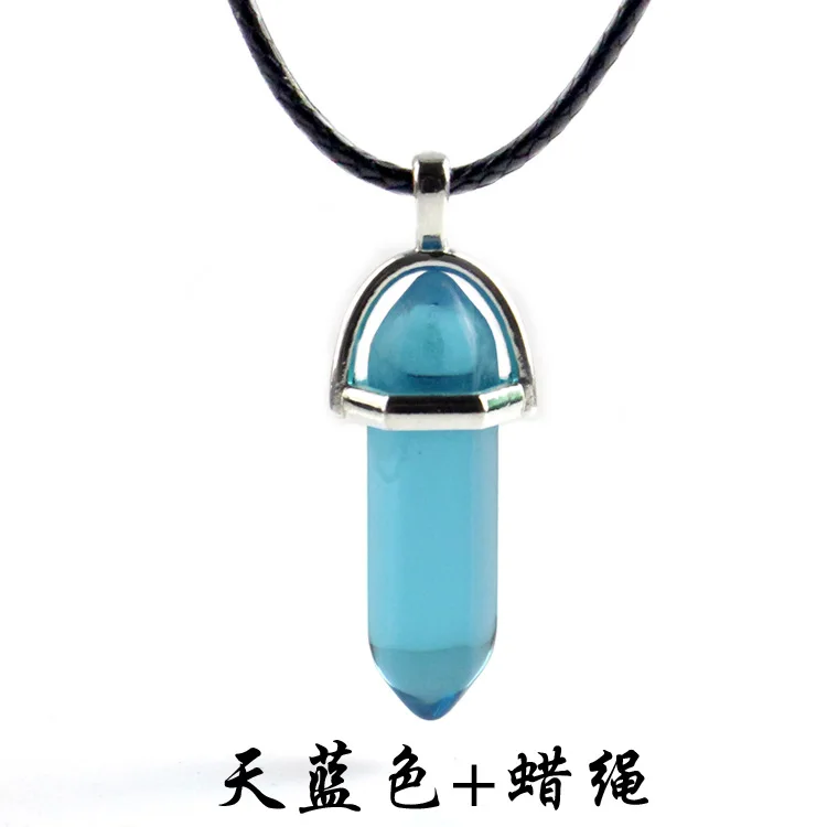 天蓝色+蜡绳