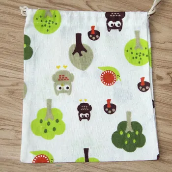 

Outdoor Travel Travel Storage Shoe Bag Durable Cotton Linen Shoe Bag Drawstring Harness Pocket Dust Bag