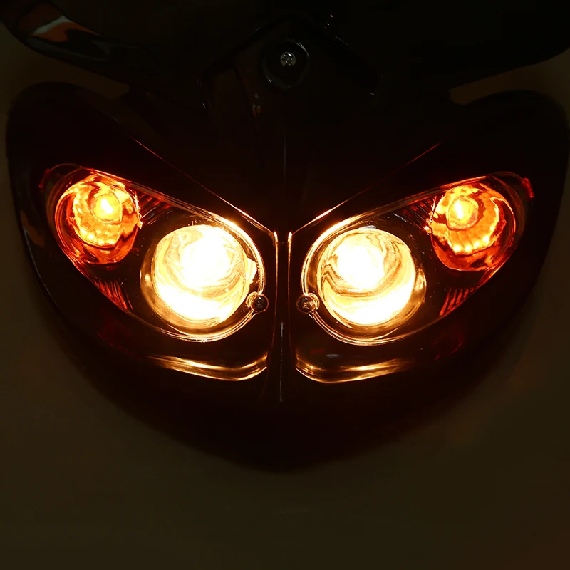 Мотоциклетная фара POSSBAY для Harley Suzuki Honda cb400 BWM дальний и ближний свет лампа кафе