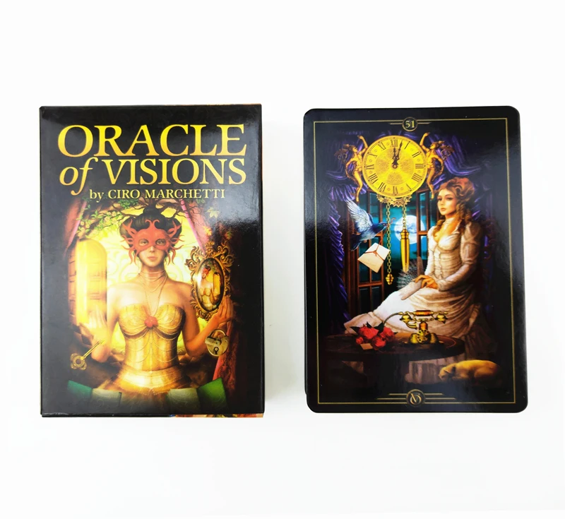 52 шт. Oracle карты видения колода карт Таро высокое качество читать судьба игра для