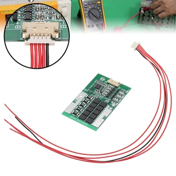 

1pc 4S 14.8V 30A BMS PCB Protection Board For 18650 Li-ion Lithium Battery Cell Module Over Current Protection Board Balance