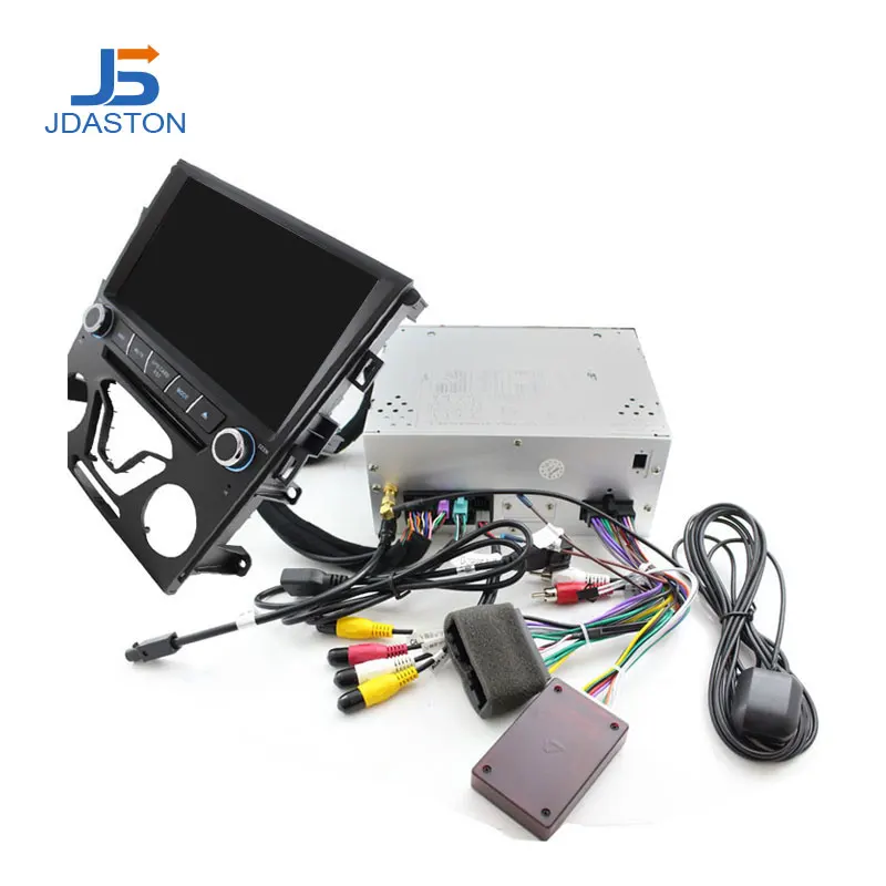 JDASTON Android 10 0 автомобильный DVD плеер для Ford Mondeo 2013 2014 мультимедийный 1 Din
