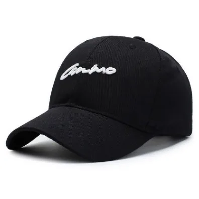 Black SILOQIN тренд Snapback Осенняя хлопковая бейсболка для мужчин и женщин модная вышивка кепки в стиле хип-хоп регулируемый размер спортивная шапка Новинка - Цвет: Black