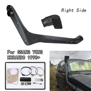 

1 Set Auto Snokel Kits Right Side Air Intake LLDPE Snorkel Kit Fit For SSANG YONG KORANDO 1998+ Intake Part Sets Car Accessories