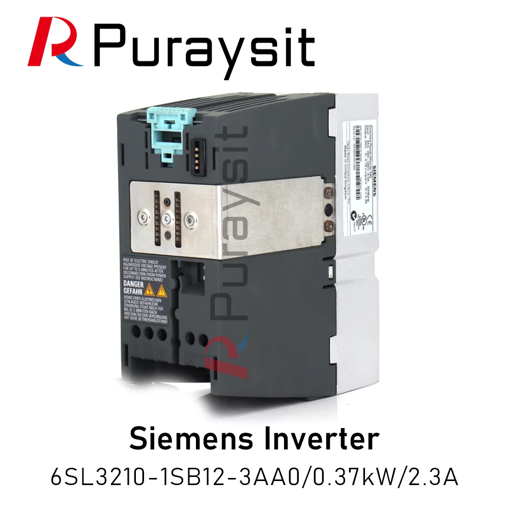 Инвертор Siemens 6SL3210-1SB12-3AA0 0.37kW 2.3A 1P 230VAC | Обустройство дома