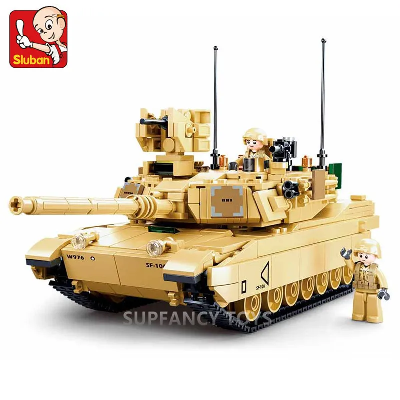 militaire usa sep abrams char de combat principal blocs de construction de char armée artillerie légère chasseur briques jouets pour garçons