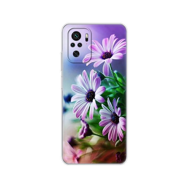 Xiaomi Redmi Note 10 10S Case 4G 5G Silicon Soft Tpu Back On Redmi Note 10 Pro Global Phone Cover Note10 S Bumper Etui Funda