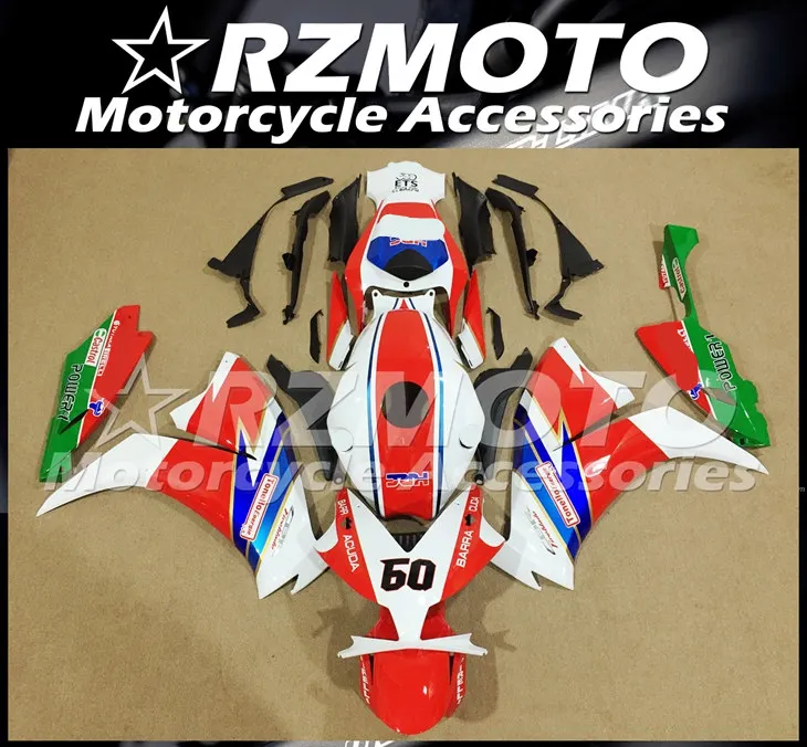 ABS мотоцикл обтекатель комплект для HONDA CBR1000RR 2012- год кузов литья под давлением Магазин № 0973 - Цвет: All sorts of color