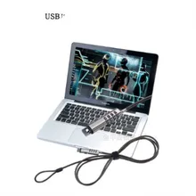 

New Style USB Notebook Laptop Combination Lock Security Cable - 4 Digit Password Protections, Theft Deterrent