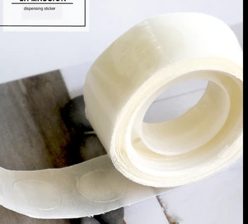 

Candle core adhesive sticker Candle fixed double-sided sticker DIY Cup wax container handmade Candle base a roll of 100 pieces