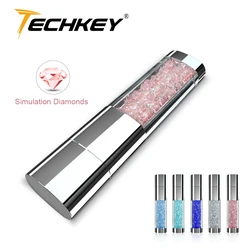 Clé usb en cristal diamant, support à mémoire de 4GB 8gb 16gb 32gb 64GB, lecteur flash Techkey, périphériques de stockage pour PC, cadeau spécial 