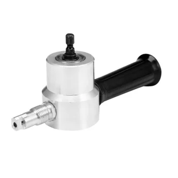 

Practical Adjustable Attachment Drill Durable Tool Replacement Double Head Professional Hole Saw Sheet Metal Cutter Nibbler