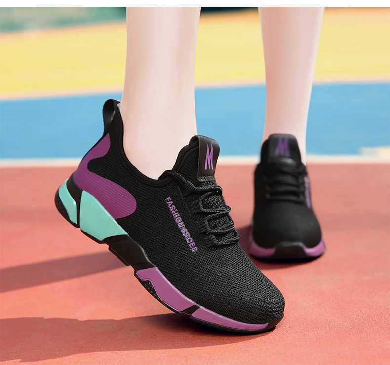 Новинка 2019 года; сезон осень; Женская теннисная обувь; zapatos mujer; нескользящие теннисные кроссовки; обувь для фитнеса и бега; Tenis feminino