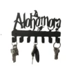 New Alohomora Letter Key Holder Multipurpose Metal Wall Mounted Hooks for Home Living Room Bedroom Decorative Hooks Organization 5