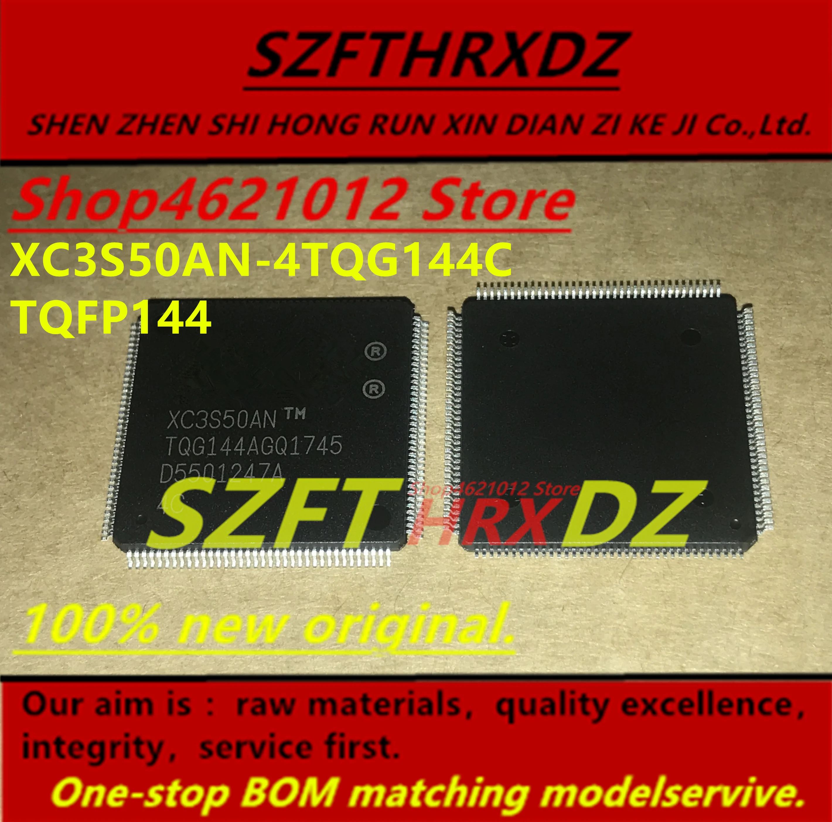 2PCS-5PCS-10PCS) XC3S50AN-4TQG144C XC3S50AN TQFP144