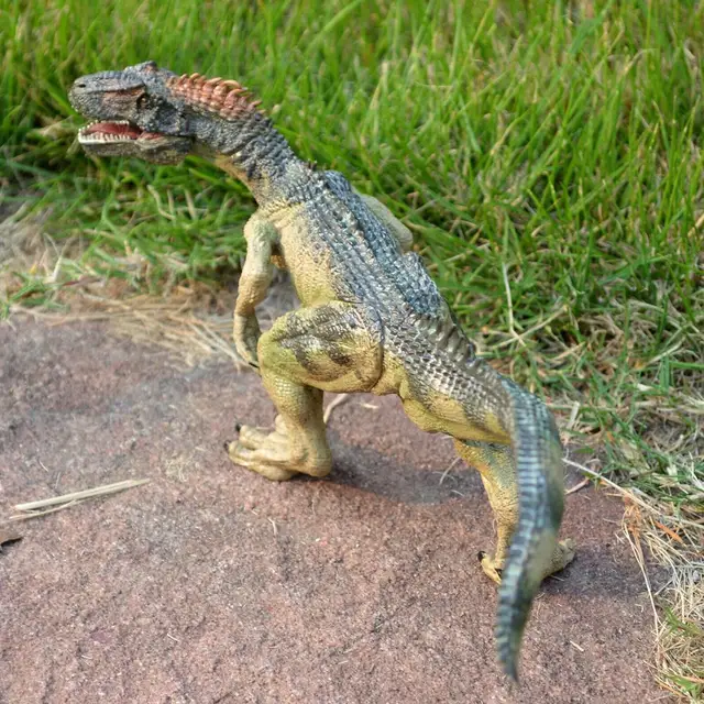 Simulation Animal Figure Toy Allosaurus Realistic Jurassic Dinosaur World Model  Educational Birthday Gift For Boys 4