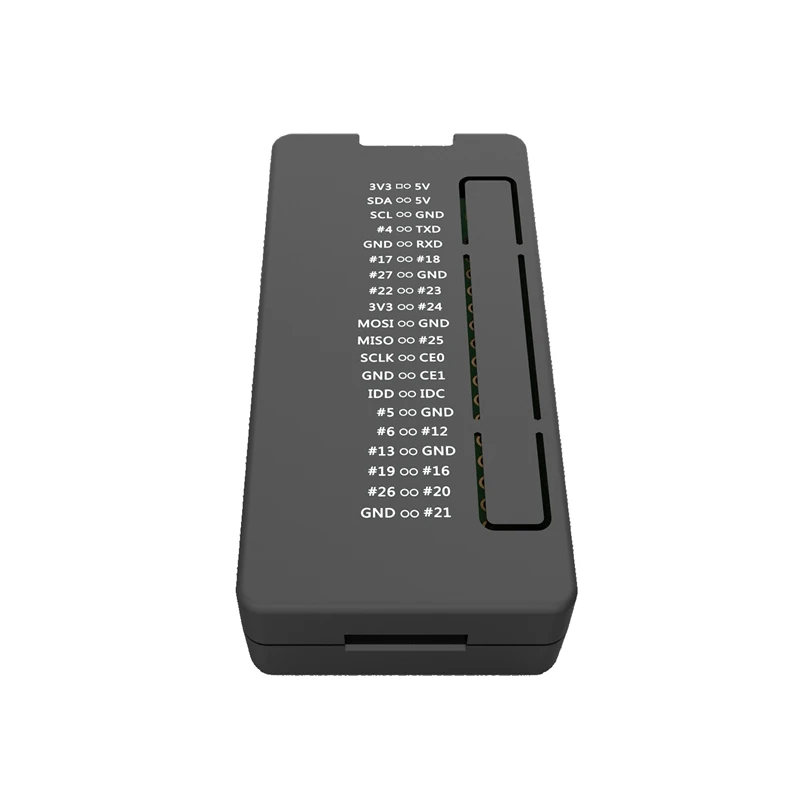 Защитный чехол Abs для Raspberry Pi Zero/W/Wh (черный)