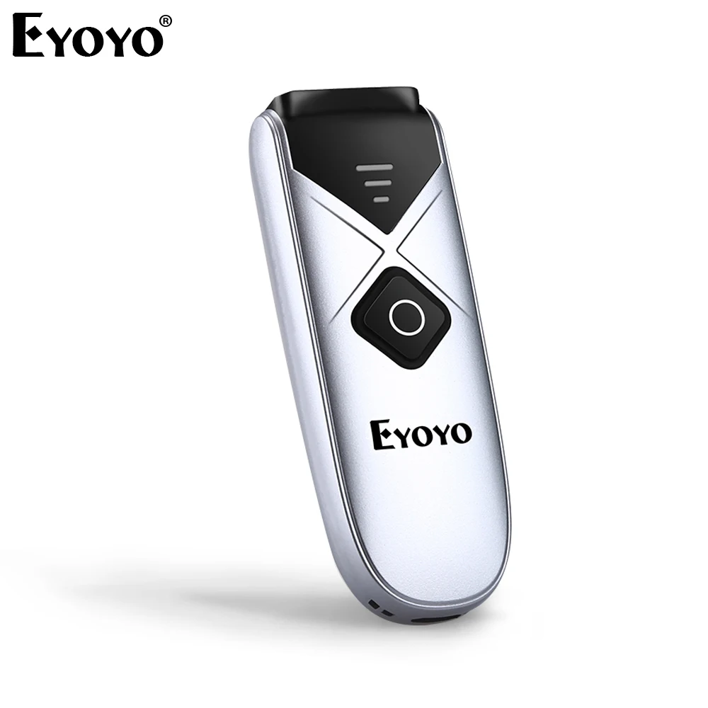 Eyoyo EY 015C Mini USB проводной/Bluetooth/2 4G беспроводной 1D сканер штрих кода CCD считыватель