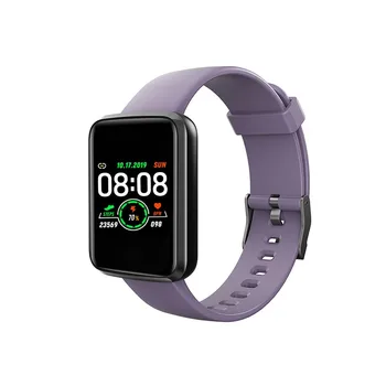 

H19D Full Touch Smart Watch Waterproof IP67 Smart Bracelet Sleep Monitoring Heart Rate Smart Band with Polymer Lithium Battery