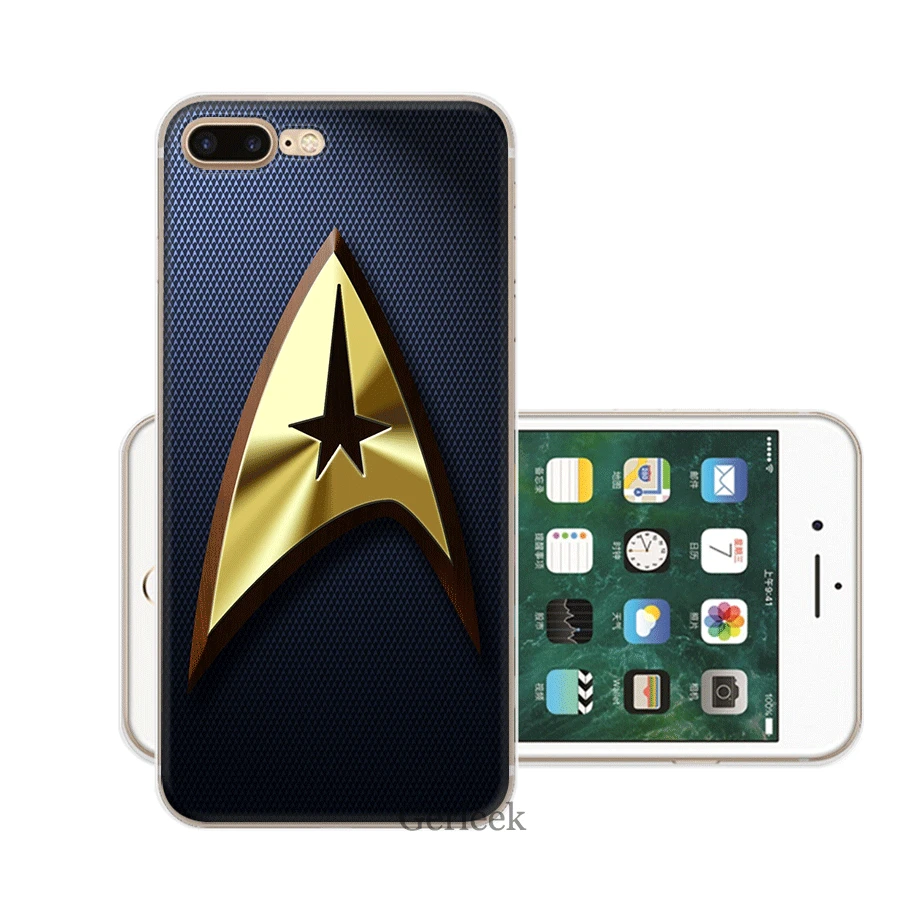 Мобильный чехол для телефона для iPhone XR X XS Max 11 Pro XR 6 6S iPhone 7 8 Plus 5 5S SE TPU чехол Звездный путь фильм
