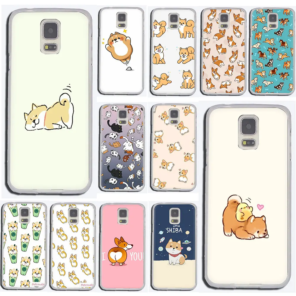 Милый чехол для телефона shaba Inu Kawaii Dog Samsung Galaxy S6 7 Edge S8 9 Plus S10 E Note8 M10 20 30 | Мобильные