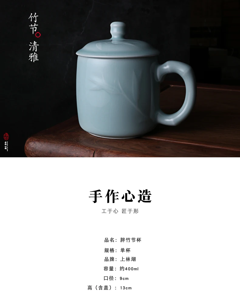 Ручная работа, китайский стиль культуры, синий фарфор, Офисная чайная чашка, чашка для напитков, чашка для чая, кружка, чаша
