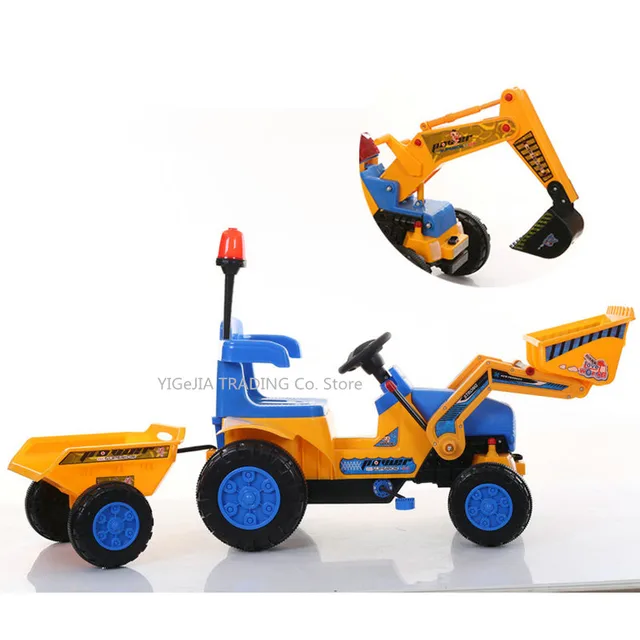 toddler ride on bulldozer