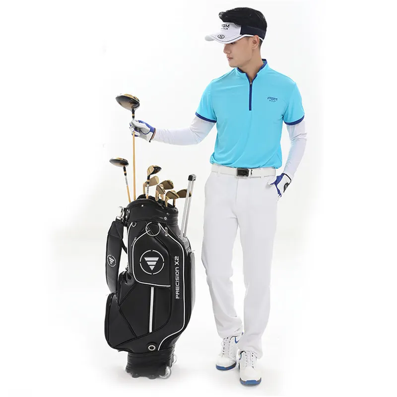 Best Price Cheap A8ONK PGM Men's Golf Pant Clothes Waterproof Sports Golf Trousers Quick Dry Breathable Pants 6 Colors XXXL Elastic Durable Thin Pants