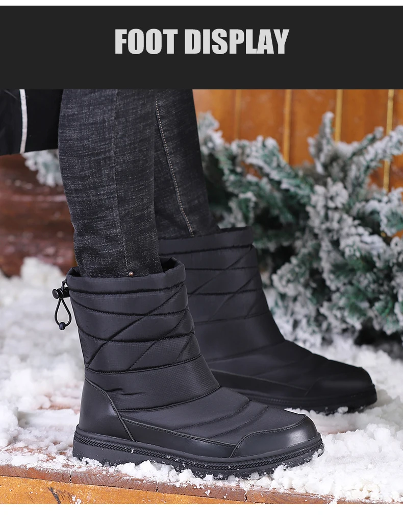 Humtto мужские зимние ботинки, походная обувь, мужские охотничьи ботинки, сохраняющие тепло, ботинки для альпинизма, прочные треккинговые ботинки для кемпинга