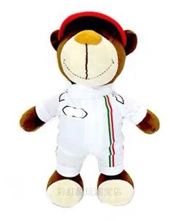 Мотоциклетный шлем гоночный медведь кукла мягкие животные игрушки одежда