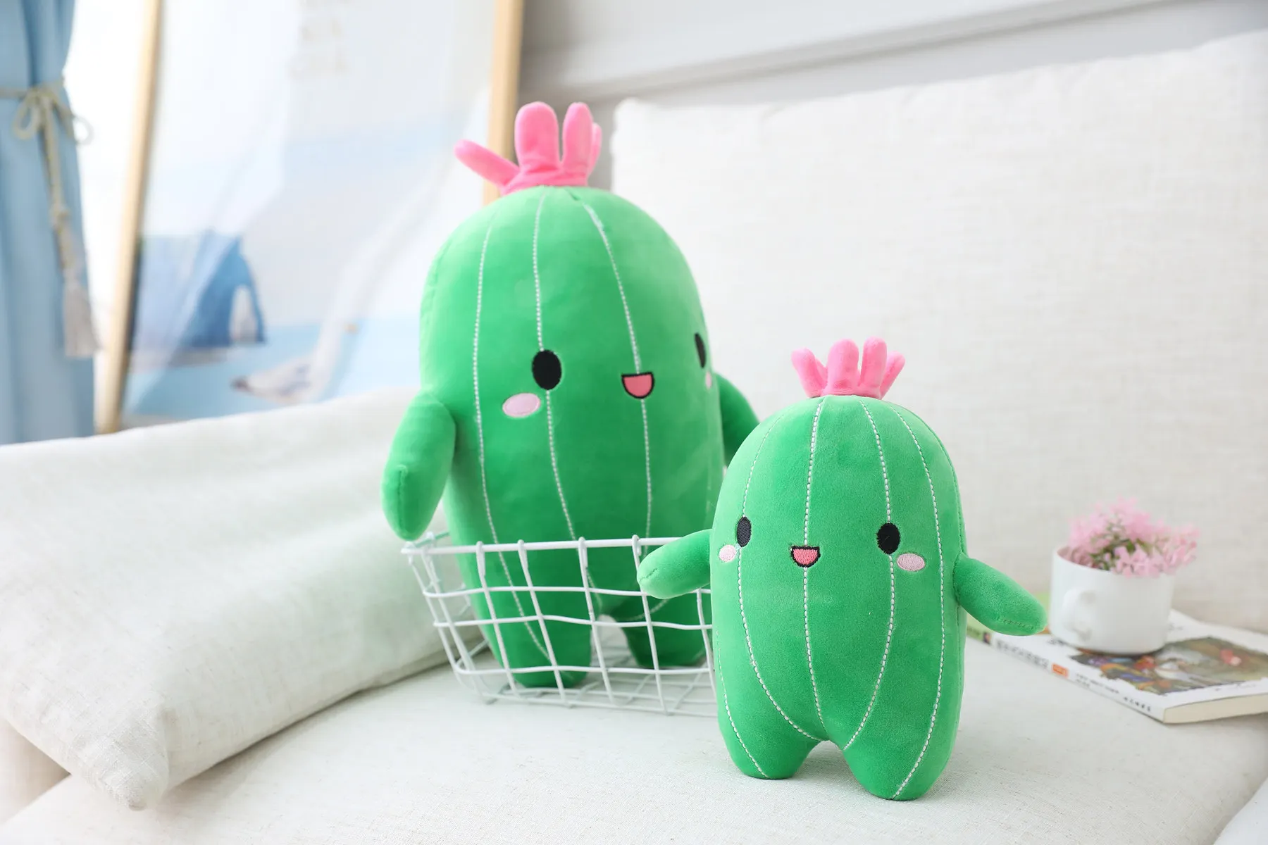 Kawaii Therapy Jumbo Cactus Plush (60cm) - Limited Edition