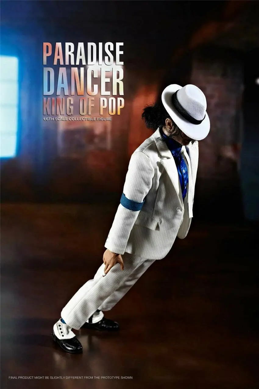 

Michael Jackson 1/6 Smooth Criminal Dangerous Action Figure Model King Pop Toys Gift 12" New In Box Western Animiation